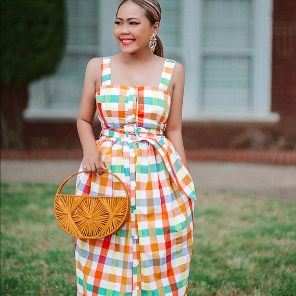 Christopher John Rogers Dresses & Skirts - CHRISTOPHER JOHN ROGERS X TARGET Plaid Dress RARE